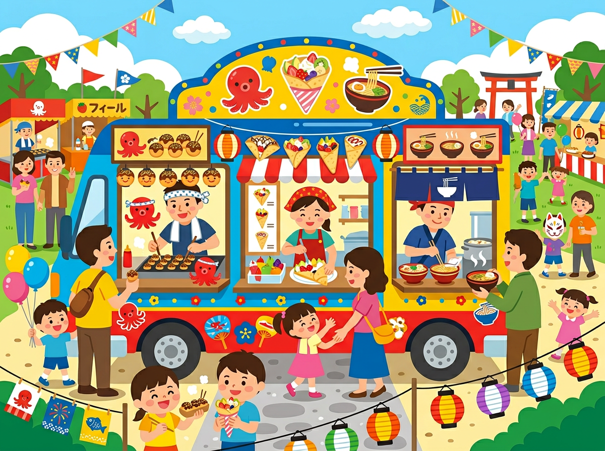 キッチンカー フードコーナー