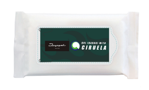 ご来場ノベルティ ウェットティッシュ